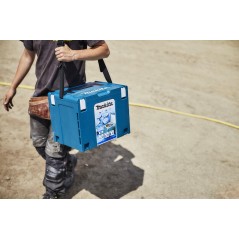 "Makita Makpac 4 Thermo Box - Black & Silver | Durable, Stylish, and Versatile Storage Solution"